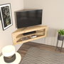 Hanah Home Soporte de TV Sala - Oak